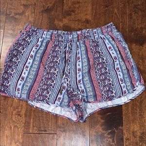 Pink Republic Printed Shorts